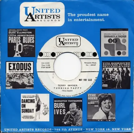 Terry Snyder - Turkish Taffy / My Favorite Song