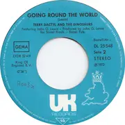 7'' - Terry Dactyl And The Dinosaurs - On A Saturday Night