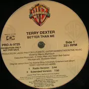 12'' - Terry Dexter - Better Than Me - Promo