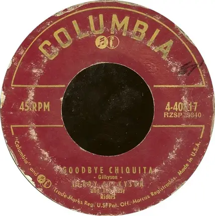 Terry Gilkyson And The Easy Riders - Marianne / Goodbye Chiquita