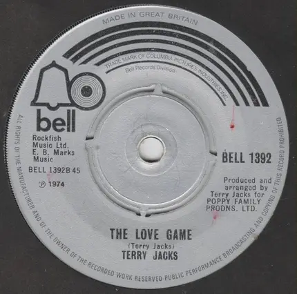 Terry Jacks - Rock'n'Roll (I Gave You The Best Years Of My Life)