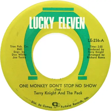 Terry Knight & The Pack - One Monkey Don't Stop No Show