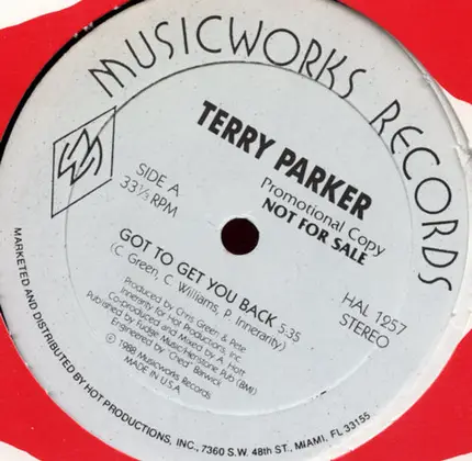 Terry Parker - Got To Get You Back