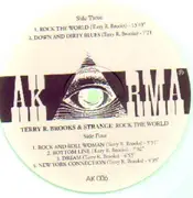 Double LP - Terry R. Brooks and Strange (like JIMI HENDRIX) - Rock the world - RED & GREEN VINYL/ w. POSTER