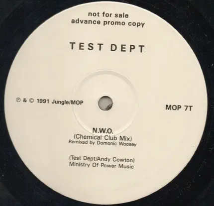 Test Dept - New World Order