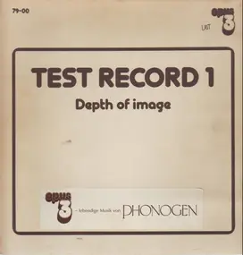 Test Record 1 - Depth Of Image - Perspektiv