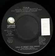 7inch Vinyl Single - Tesla - Call It What You Want
