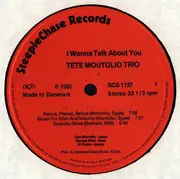 LP - Tete Montoliu Trio - I Wanna Talk About You