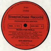 LP - Tete Montoliu - Music For Perla