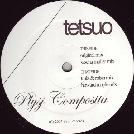 Tetsuo - Plysj Composita