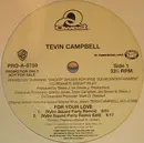 12'' - Tevin Campbell - For Your Love (Remixes) - promo
