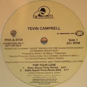 Tevin Campbell - For Your Love (Remixes)