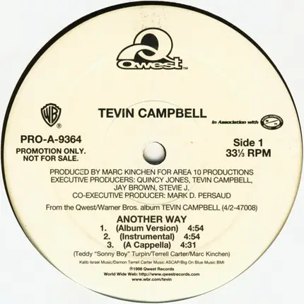 Tevin Campbell - Another Way