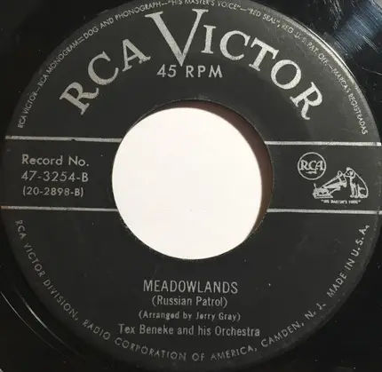 Tex Beneke And His Orchestra - St. Louis Blues March / Meadowlands