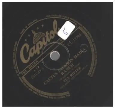 Tex Ritter - Cactus Jackson Had A Ranch / The Green Grass Grew All Round