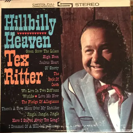 Tex Ritter - Hillbilly Heaven