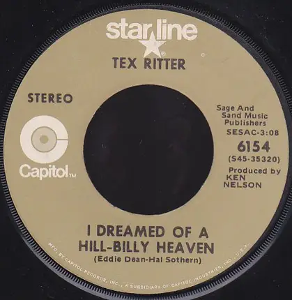 Tex Ritter - Just Beyond the Moon