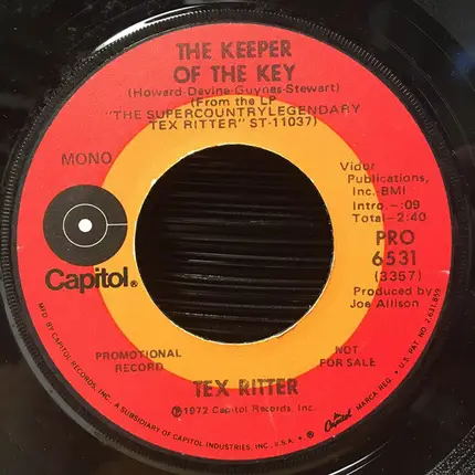 Tex Ritter - Lorena