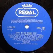 LP - Tex Ritter - Songs Of The Golden West