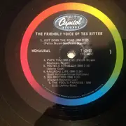 LP - Tex Ritter - The Friendly Voice Of - Mono