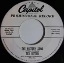 7inch Vinyl Single - Tex Ritter - The History Song / I Look For A Love - promo