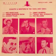 LP - Tex Williams - Country & Western In The 1940's And 1950's