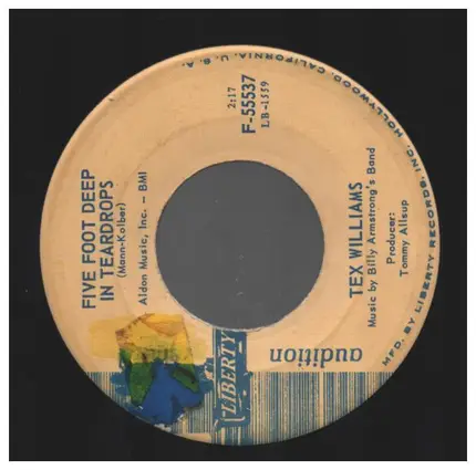 Tex Williams - Five Foot Deep In Teardrops