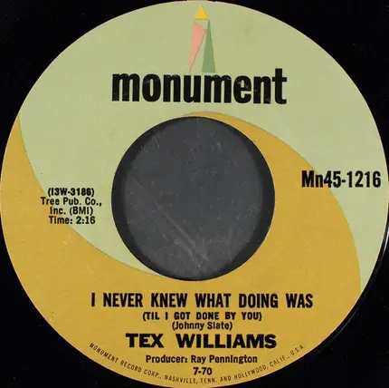 Tex Williams - It Ain't No Big Thing