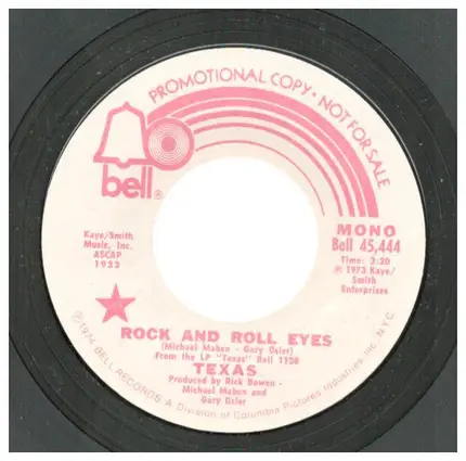 Texas - Rock And Roll Eyes