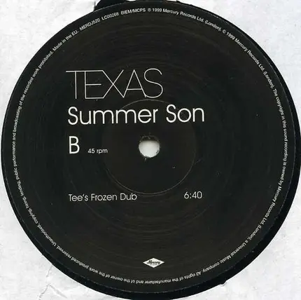 Texas - Summer Son