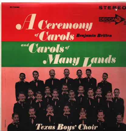 Texas Boys' Choir - A Ceremony Of Charols
