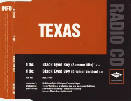 Texas - Black Eyed Boy