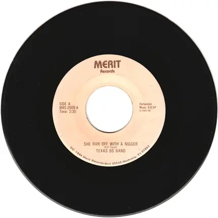 Texas BS Band - She Ran Off With A Nigger / Lone Star Polka