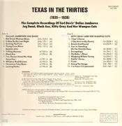 LP - Texas In The Thirties - 1935-1938