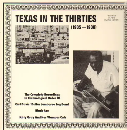 Texas In The Thirties - 1935-1938