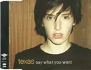 CD Single - Texas - Say What You Want