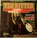 LP - Tex Ritter Featuring The Rio Grande River Boys - Tex Ritter Sings