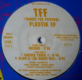 TFF - Plastik EP