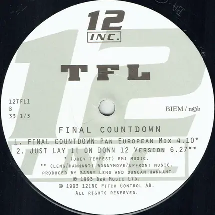 Tfl - Final Countdown