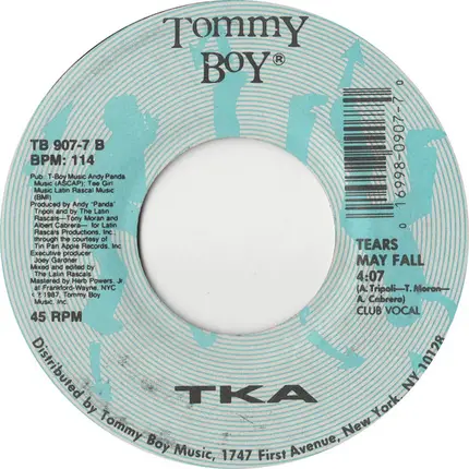 Tka - Tears May Fall