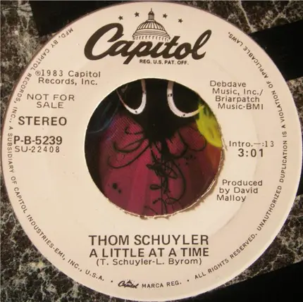 Thom Schuyler - A Little At A Time