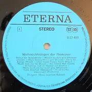 LP - Thomanerchor - Weihnachtssingen Der Thomaner - Blue Labels