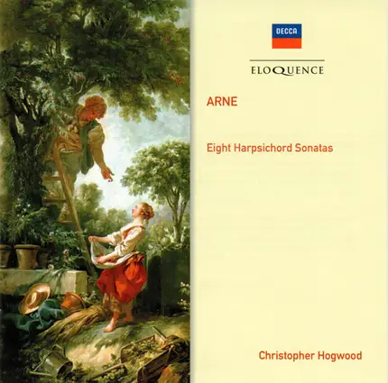 Thomas Arne - Christopher Hogwood - Eight Harpsichord Sonatas