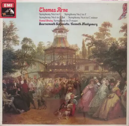 Thomas Arne / Samuel Wesley / Kenneth Montgomery - Symphonies