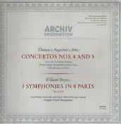 Thomas Arne - Concertos Nos. 4 And 5 / 3 Symphonies In 8 Parts