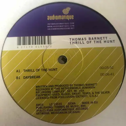Thomas Barnett - Thrill of the hunt