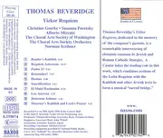 CD - Thomas Beveridge - Yizkor Requiem