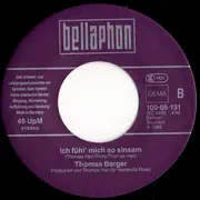 7inch Vinyl Single - Thomas Berger - Santa Lucia