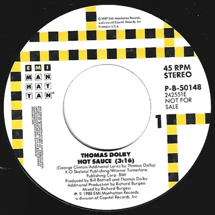 Thomas Dolby - Hot Sauce