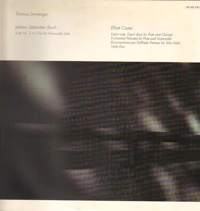 Thomas Demenga - Bach/carter